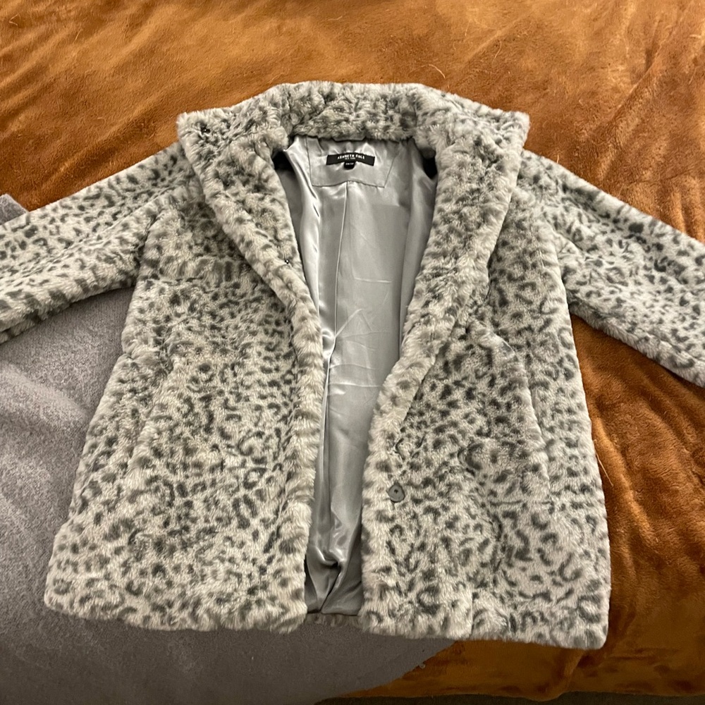 Kenneth Cole New York Snow Leopard Jacket